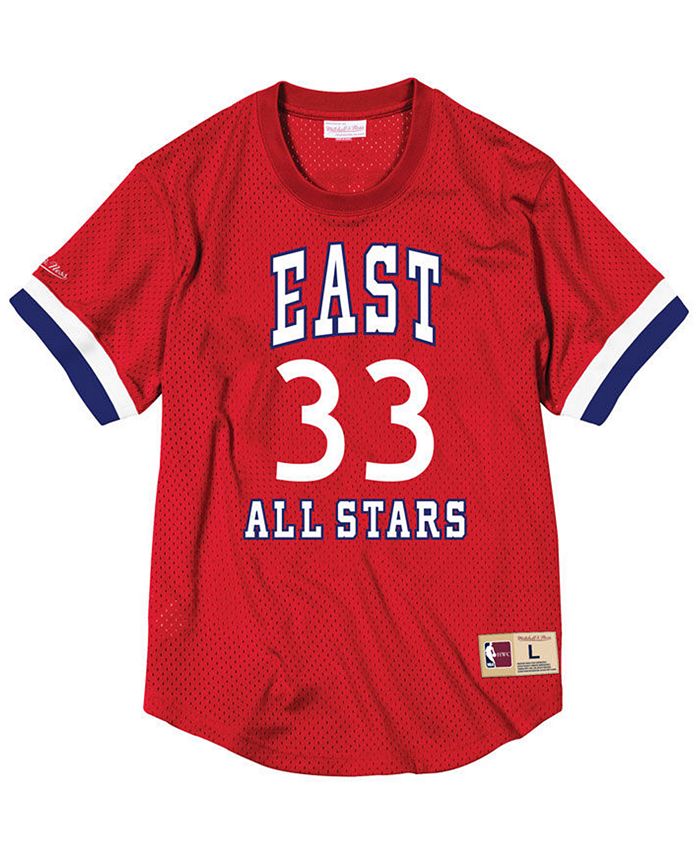 NBA All-Star East Larry Bird Authentic All-Star Jersey By Mitchell & Ness -  Scarlett - Mens