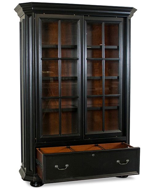 Furniture Beekman Home Office Sliding Door Bookcase Reviews