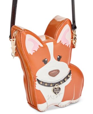 betsey johnson corgi crossbody