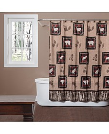 Sundance Graphic-Print Shower Curtain Collection