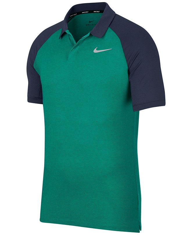 Nike Men's Golf Raglan-Sleeve Polo & Reviews - Polos - Men - Macy's