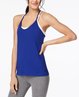 Under Armour - Charged Cotton&reg; Skinny Racerback Tank Top