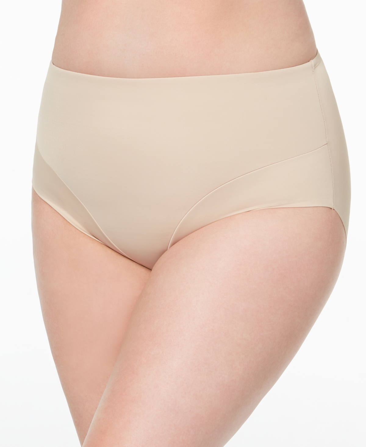 Miraclesuit Women's Extra Firm Control Comfort Leg Brief  - Cupid Nude- Nude 01