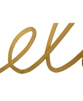 Furniture Hello Wall Decor, Quick Ship