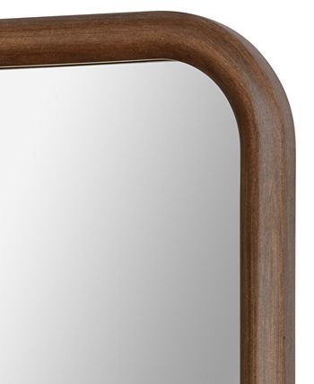 Furniture - Dickens Wood Wall Mirror, Quick Ship