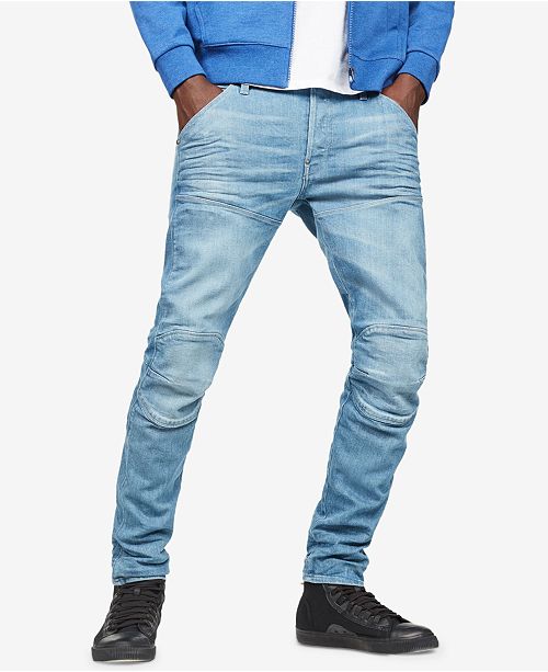 G Star Raw Men S 5620 3d Elwood Slim Fit Stretch Jeans Reviews Jeans Men Macy S