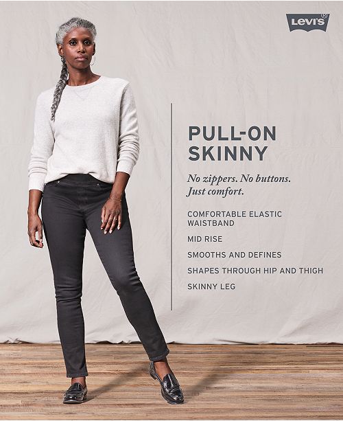 levi's pull on jeggings