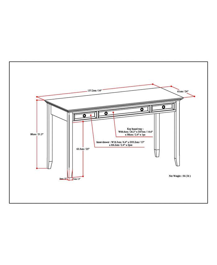 Furniture Canton Desk, Quick Ship Macy's
