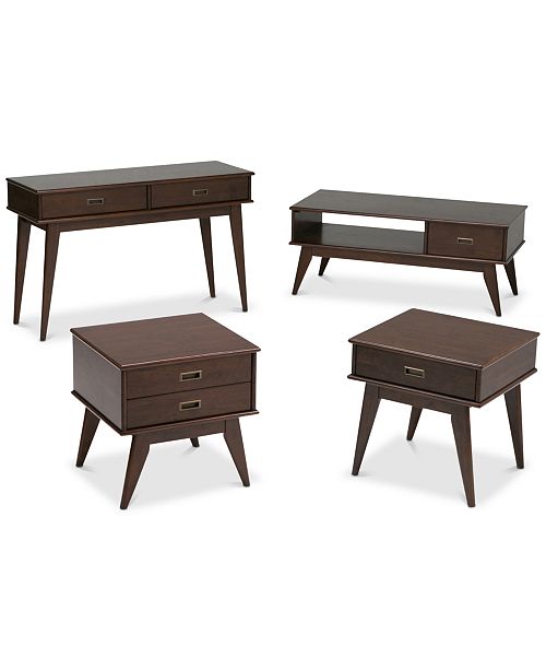 Furniture Kentler Mid Century Coffee Table, Quick Ship Furniture Macy's