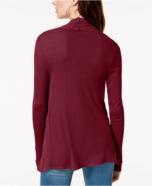 INC International Concepts I.N.C. Draped Cardigan, Created for Macy's