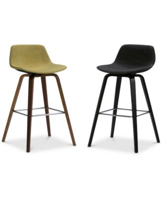 Facee Bar Stool (Set of 2), Quick Ship