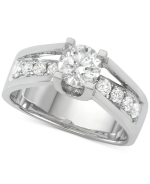 image of Diamond Engagement Ring (1-5/8 ct. t.w.) in 14k White Gold