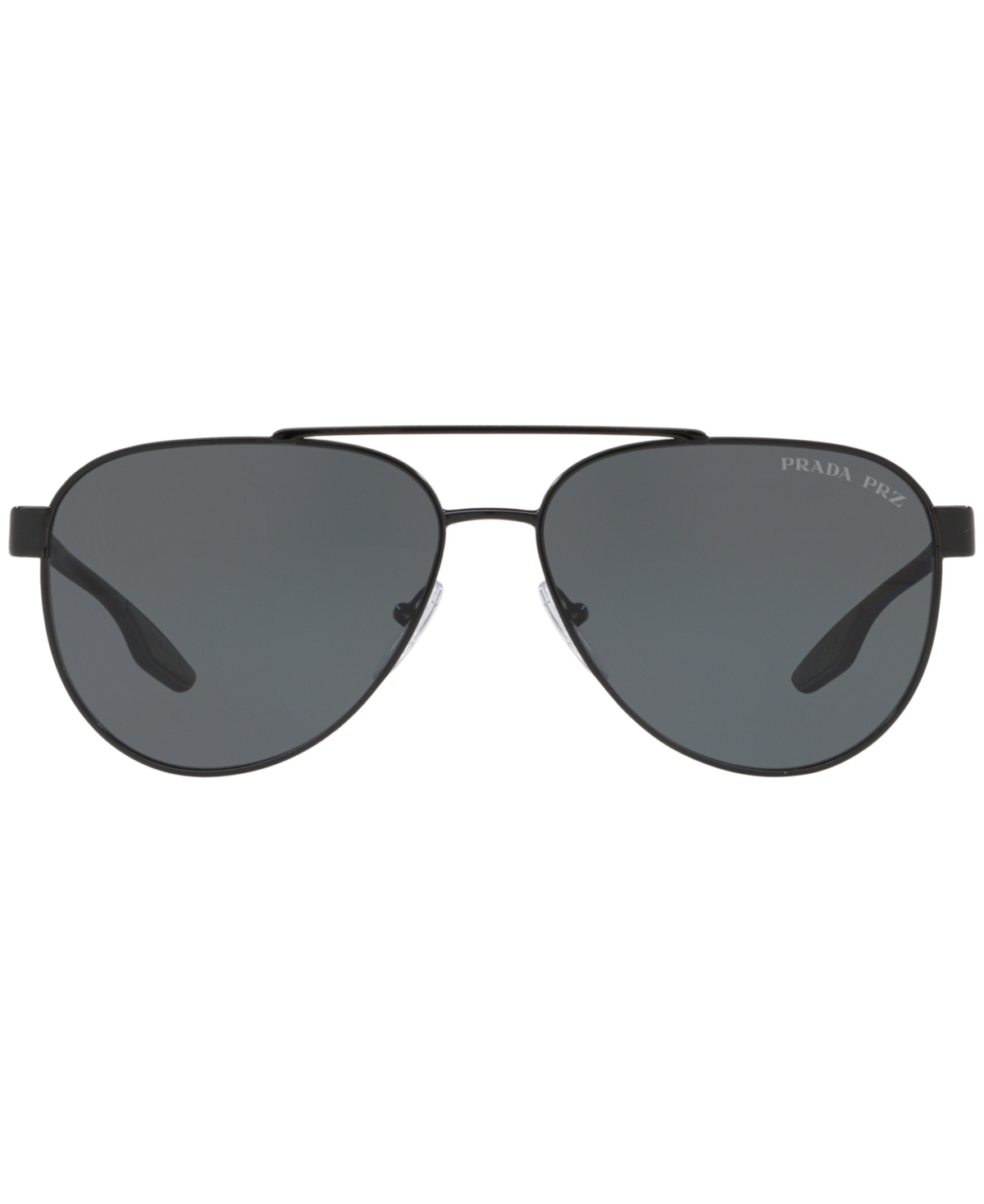 Shop Prada Men's Polarized Sunglasses, Ps 54ts 58 In Black,polar Grey