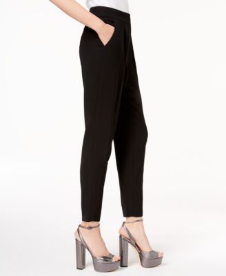 Rachel Zoe Belyn Stitched-Waist Tapered-Leg Pants - Macy's