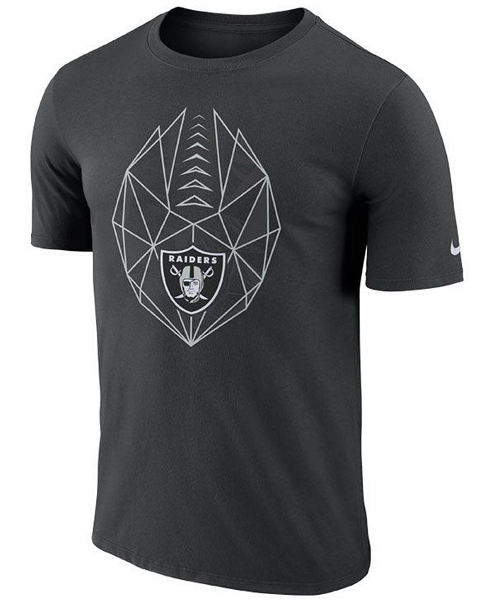 Nike Men's Oakland Raiders Icon T-Shirt - Macy's
