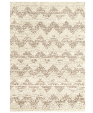 UPC 086093432867 product image for Karastan Prima Shag Mimosa Stripe 7'11