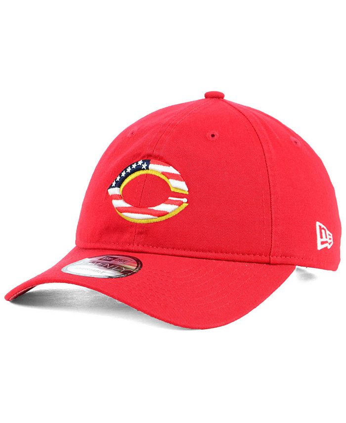 New Era Cincinnati Reds Stars and Stripes 9TWENTY Strapback Cap - Macy's