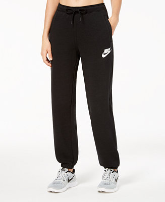 Nike Sportswear Rally Relaxed Fleece Pants - Macy's