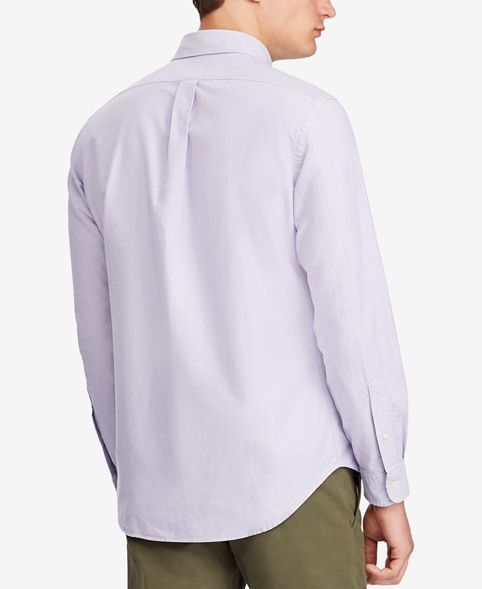 Polo Ralph Lauren Men's Classic Fit Cotton Oxford Shirt - Macy's