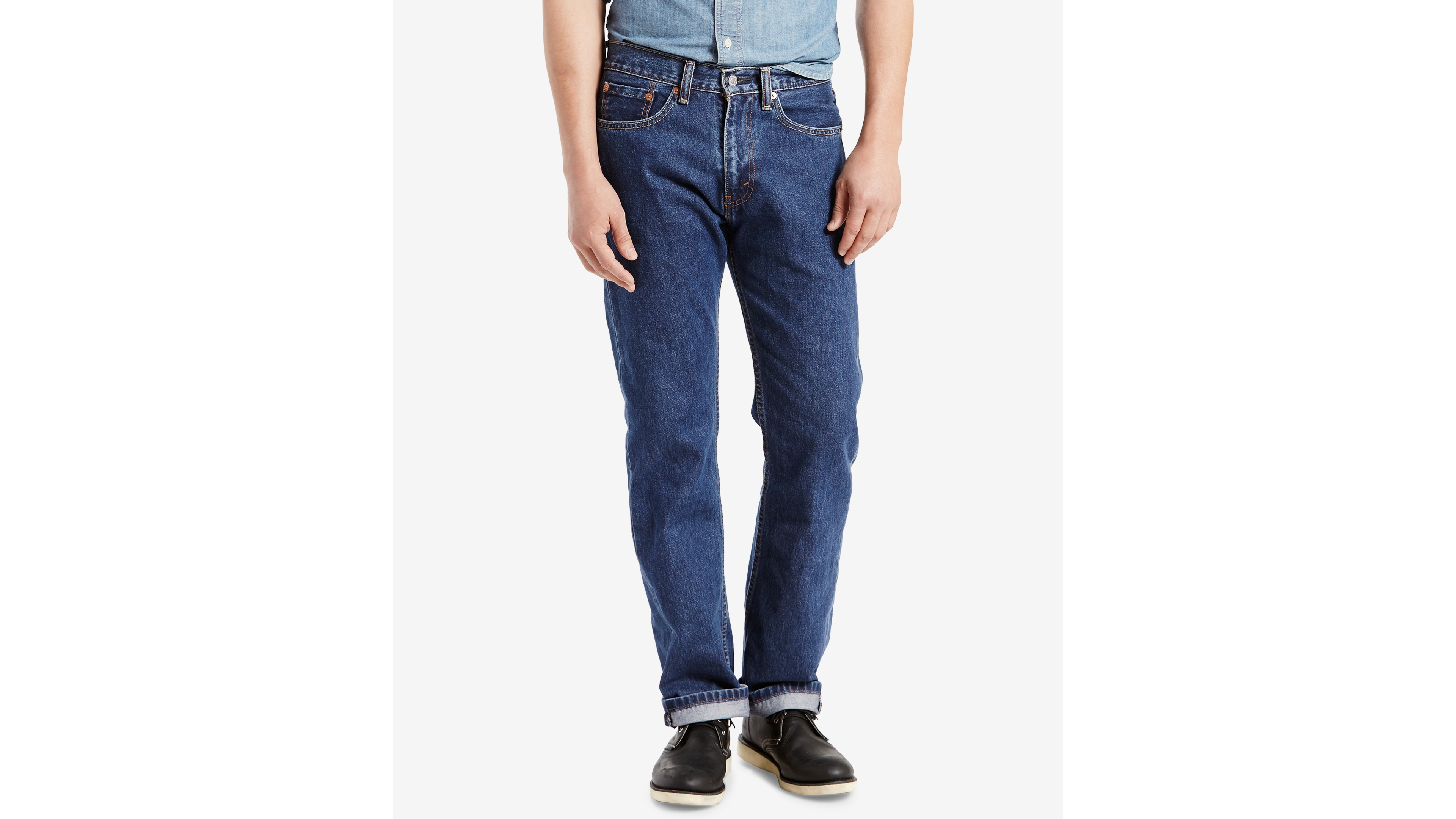 Levi's Men's 505 Non-Stretch Regular Fit Jeans