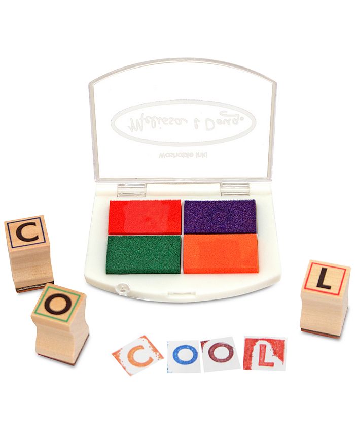 Melissa and Doug Melissa and Doug Kids Toys, Kids Alphabet Block Stamp