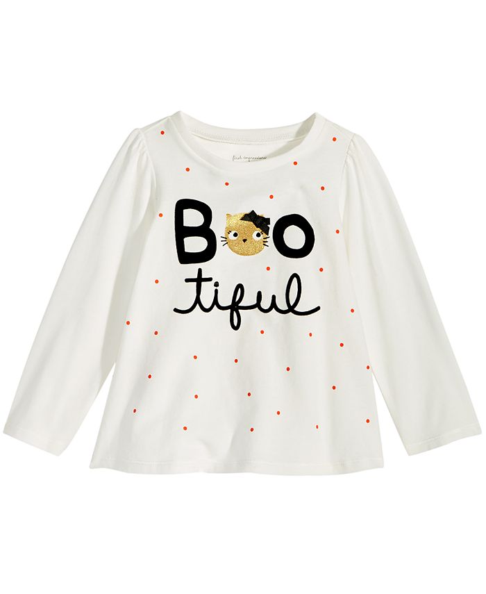 First Impressions Baby Girls GraphicPrint Cotton TShirt, Created for