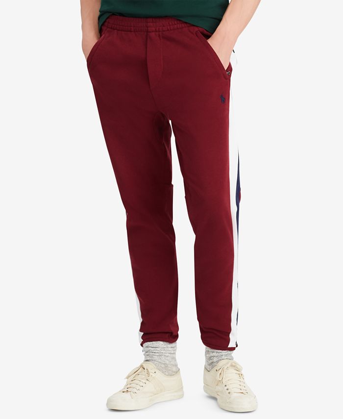 Polo Ralph Lauren Men's Big & Tall Cotton Interlock Track Pants & Reviews -  Pants - Men - Macy's