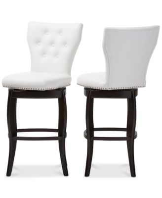 Sycily Swivel Bar Stool (Set of 2)