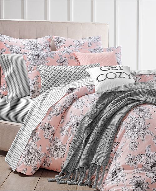 Charter Club Floral 2Pc. Twin/Twin XL Comforter Set, Created for Macy
