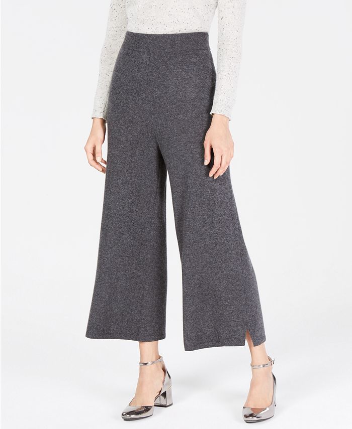 Charter Club Pure Cashmere Culotte Pants, in Regular & Petite Sizes ...