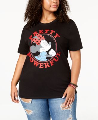 Mad Engine - Plus Size Minnie Mouse Powerful T-Shirt