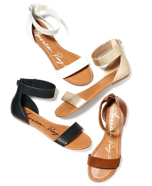 American Rag Keley Two-Piece Flat Sandals, Created for Macy's - Sandals ...