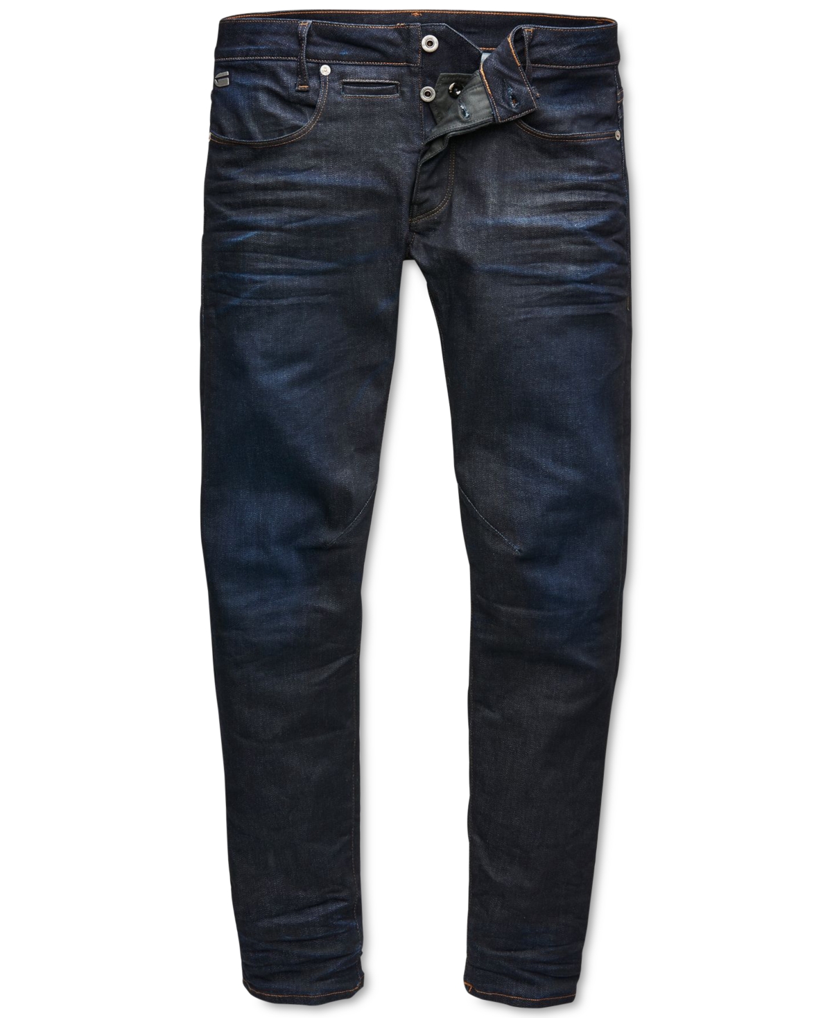 Men's D-Staq 5 Pocket Regular Rise Slim Jeans - Dark Aged