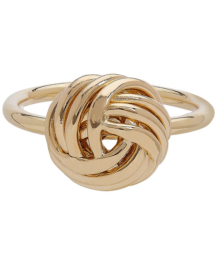 Italian Gold Love Knot Ring in 14k Gold Macy's