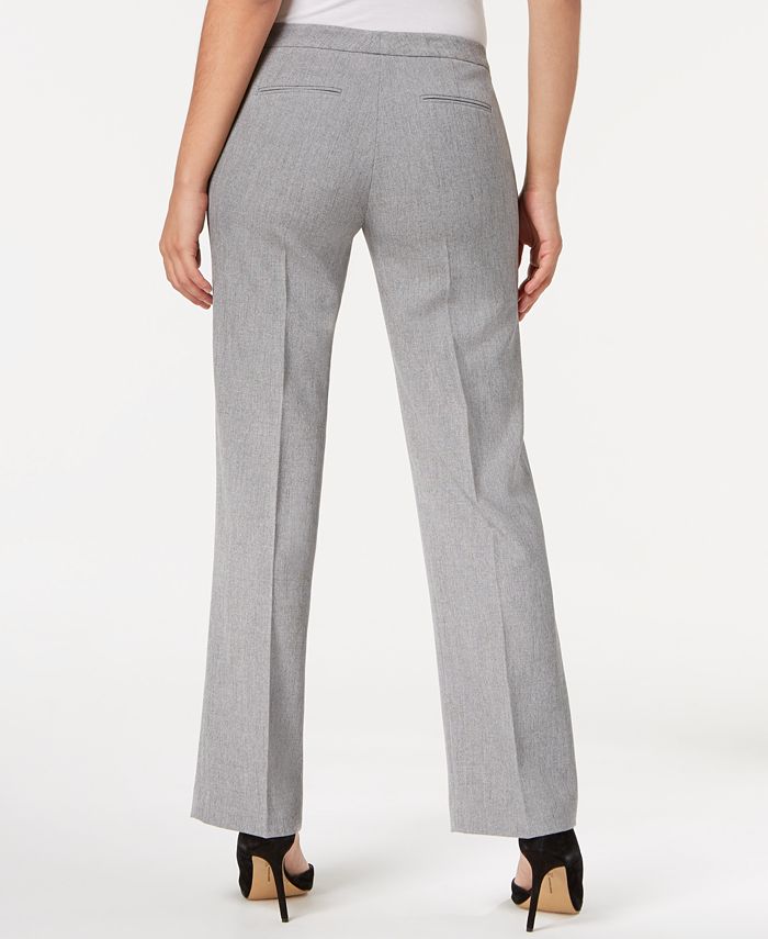 Kasper Tab-Waist, Straight-Fit Modern Dress Pants - Macy's