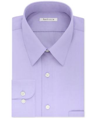 Wrinkle Free Poplin Solid Dress Shirt 