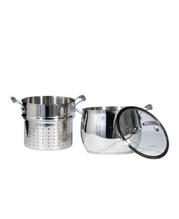 Epicurious 11-Pc. Stainless Steel Cookware Set - Macy's