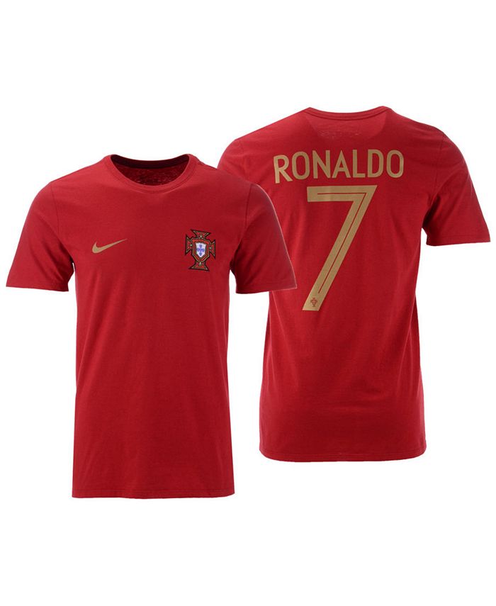 Uitrusten Vooruitgaan campagne Nike Men's Cristiano Ronaldo Portugal National Team Player T-Shirt - Macy's