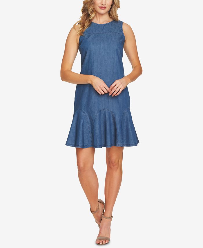 Cece denim dress 2025