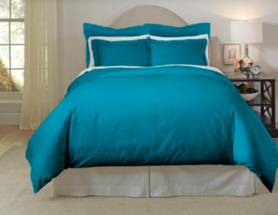 Solid 620 Thread-Count Cotton Duvet Cover Sets