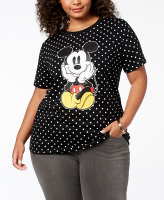 plus size mickey mouse t shirt