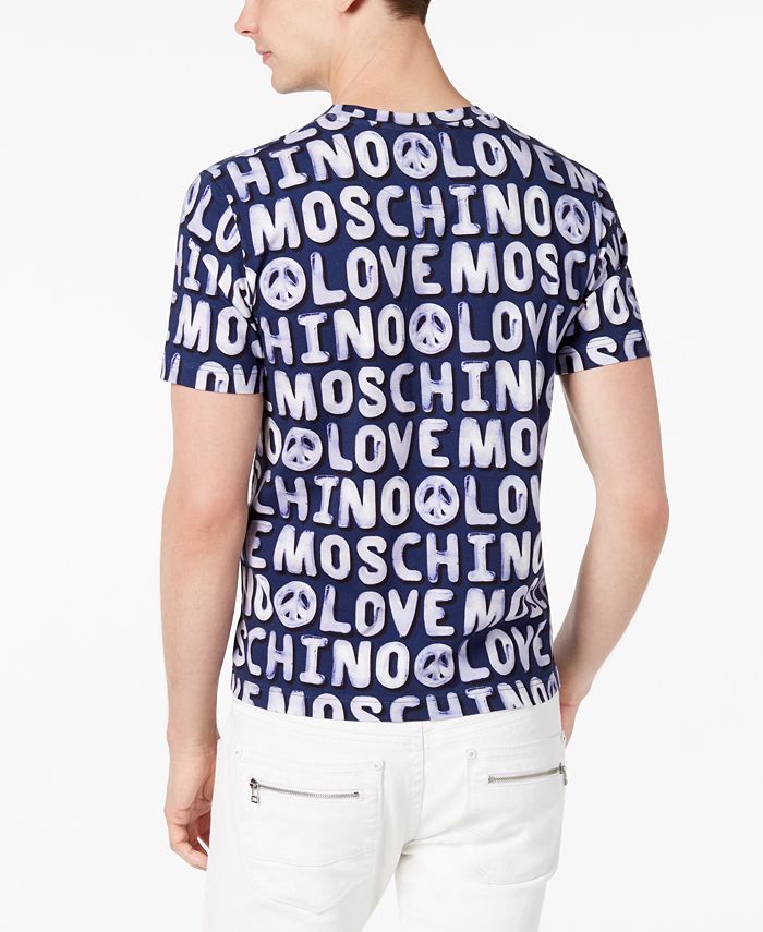 Love Moschino Men's Slim-Fit Logo Print T-Shirt - Macy's