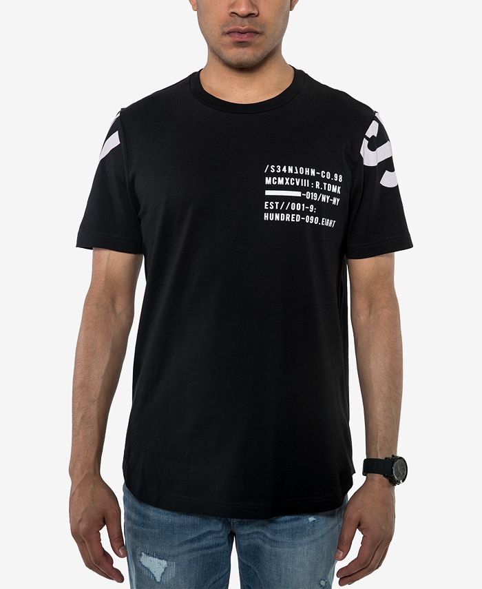 Sean John Men's Shoulder to Shoulder T-Shirt & Reviews - T-Shirts - Men ...