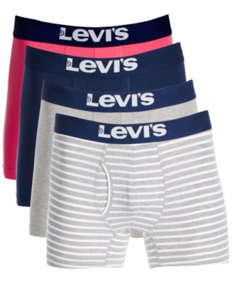 Levi's Men's 4-Pk. Stretch Boxer Briefs, Created for Macy's - Macy's