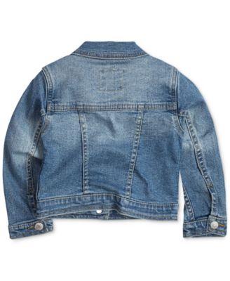 Levi's Little Girls Snap Button-Front Denim Jacket