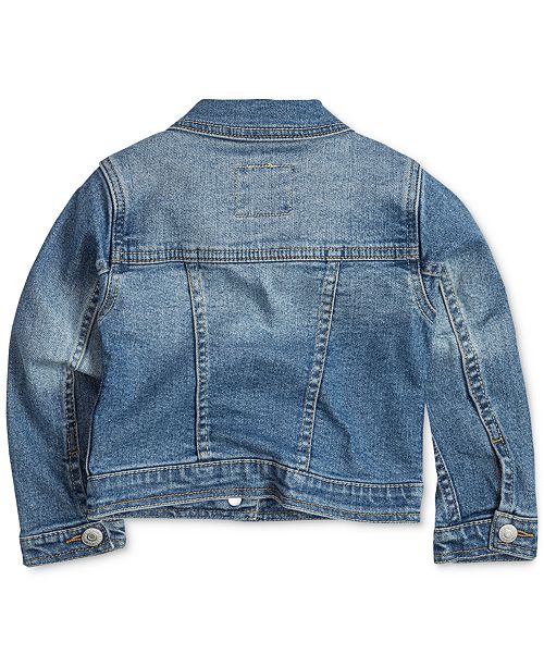 Levi's Little Girls Snap ButtonFront Denim Jacket Coats & Jackets
