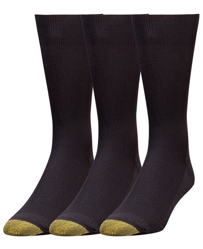 Gold Toe Men's 3Pk. ExtendedSize Dress Socks Macy's