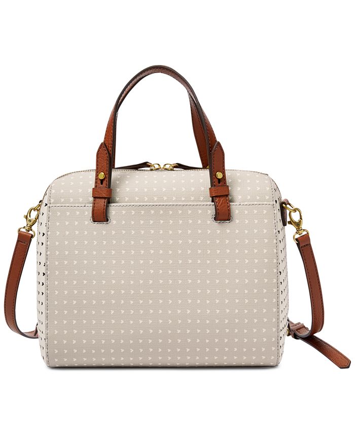 Fossil rachel satchel hearts outlet