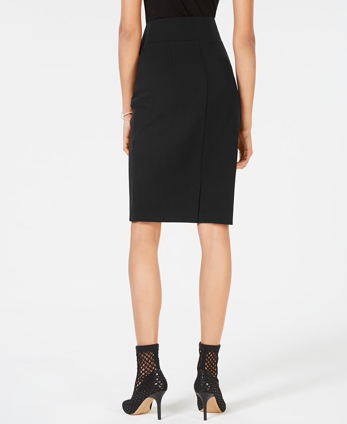 INC International Concepts I.N.C. Ponte Pencil Skirt, Created for Macy ...