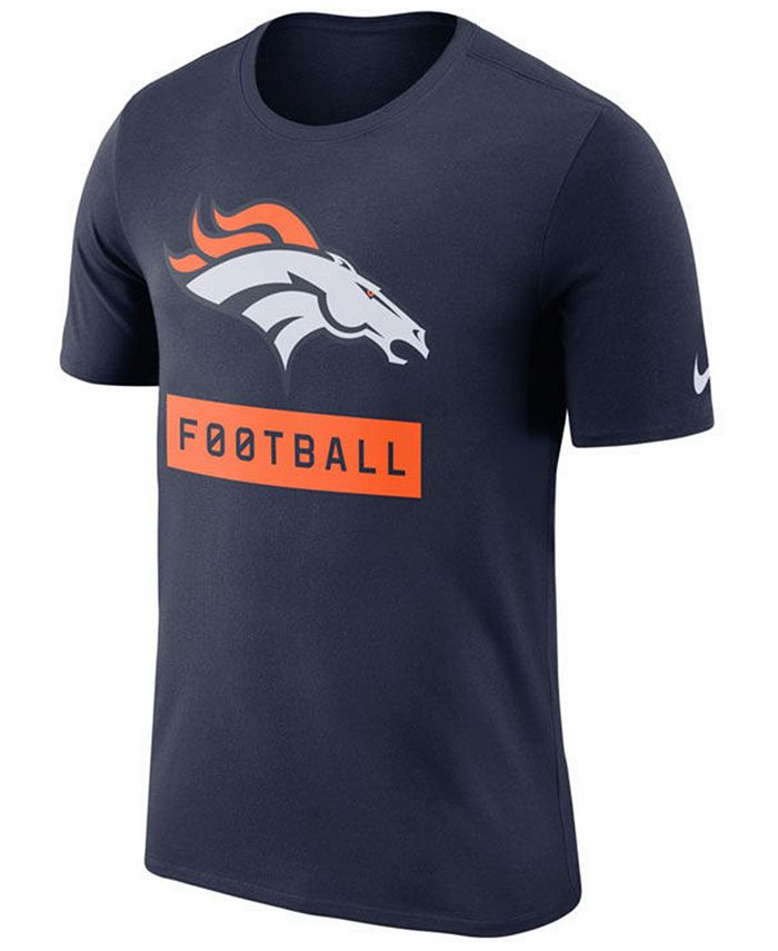 Nike Men's Denver Broncos Legend Football Equipment T-Shirt & Reviews ...